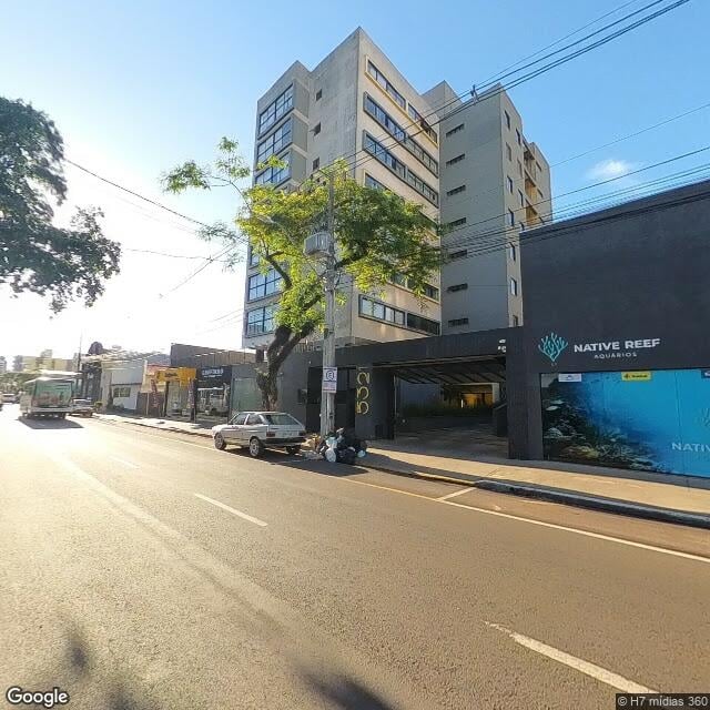 Imagem estática do "Street View" da localização