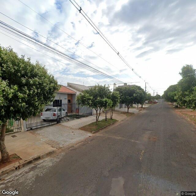 Imagem estática do "Street View" da localização