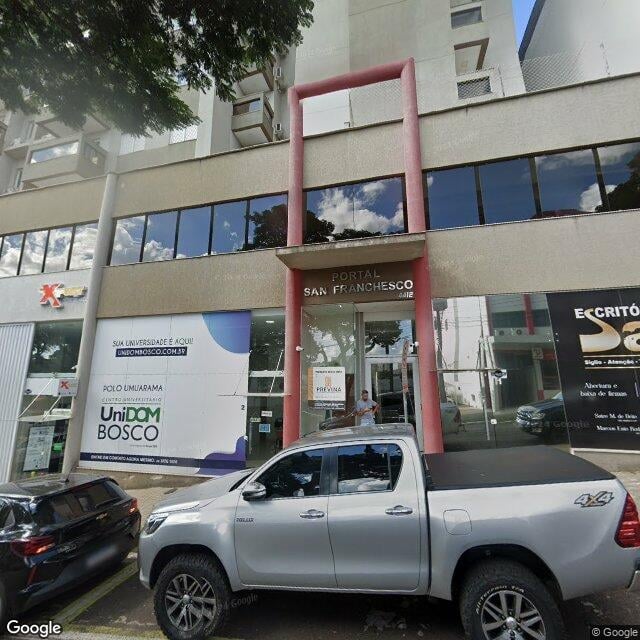 Imagem estática do "Street View" da localização