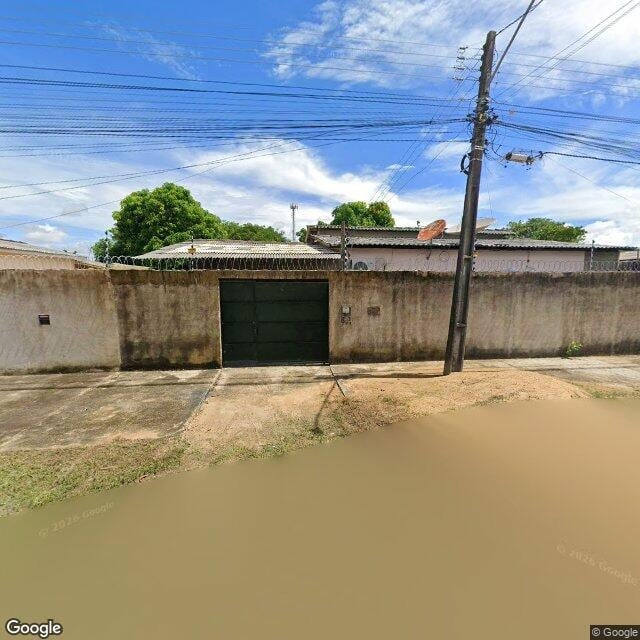 Imagem estática do "Street View" da localização