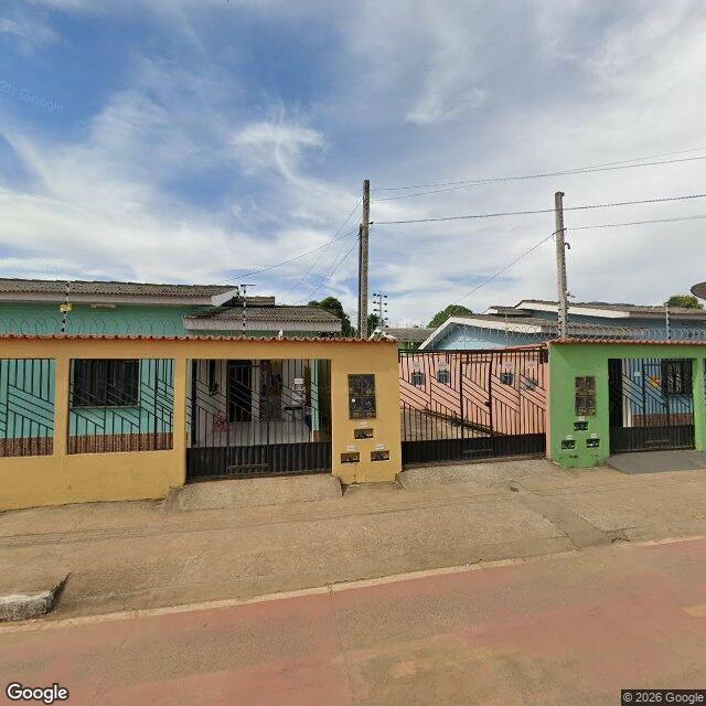 Imagem estática do "Street View" da localização