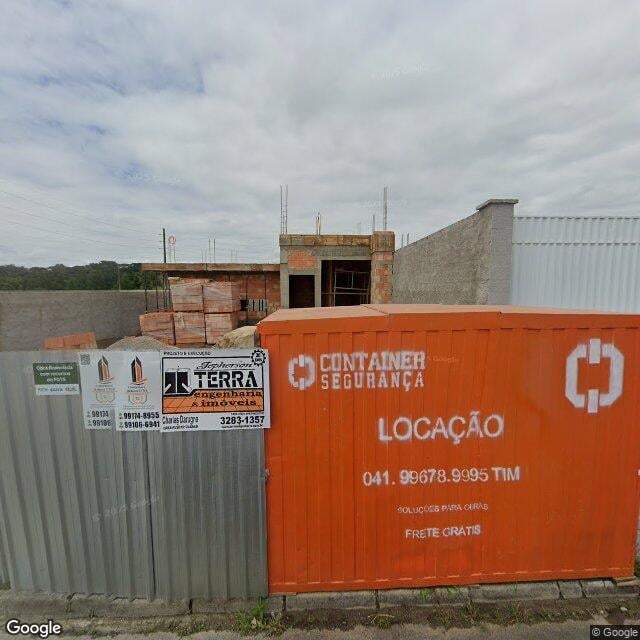 Imagem estática do "Street View" da localização