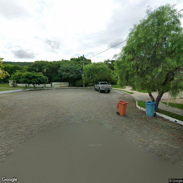 Imagem estática do "Street View" da localização