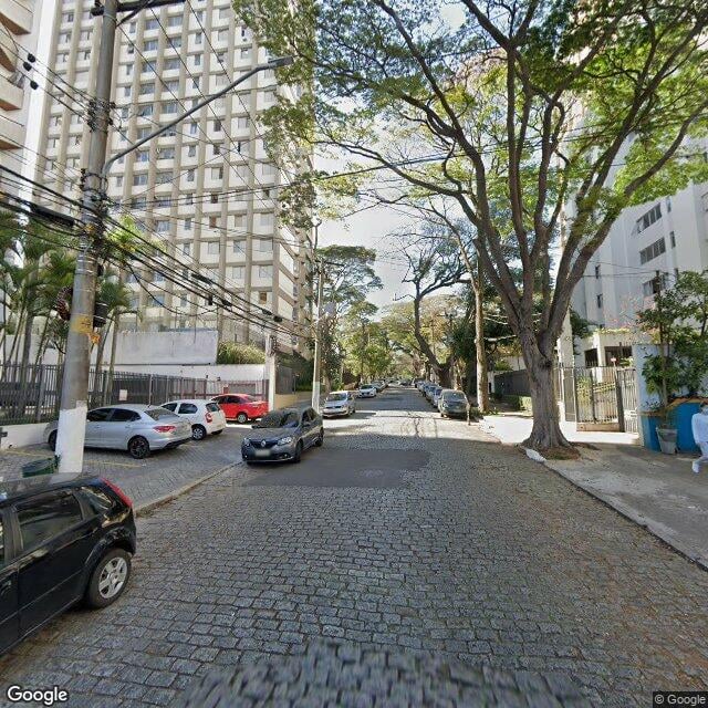 Imagem estática do "Street View" da localização