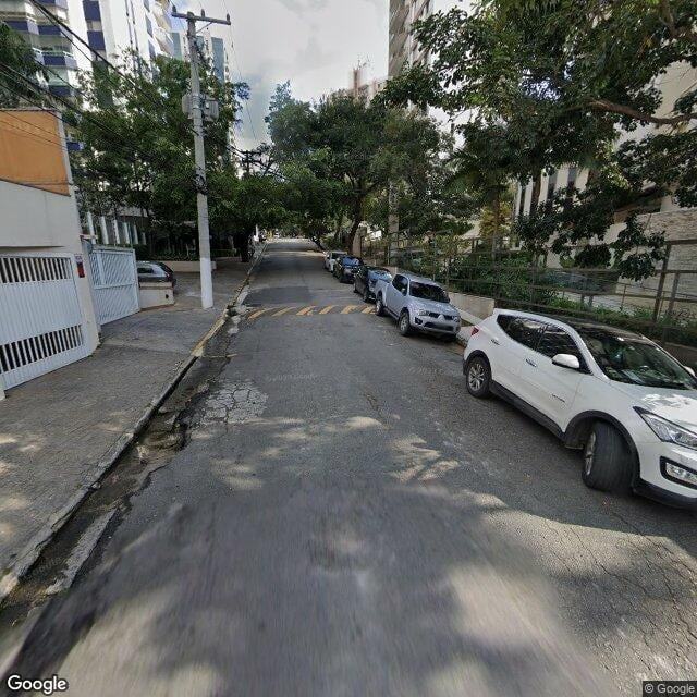 Imagem estática do "Street View" da localização