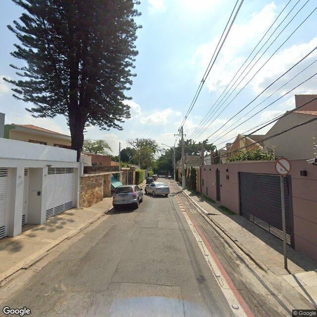 Imagem estática do "Street View" da localização