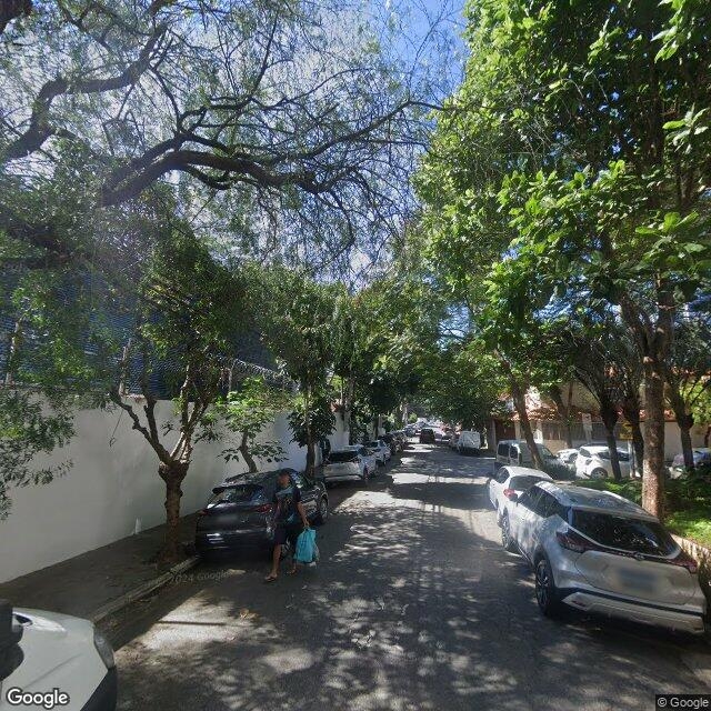 Imagem estática do "Street View" da localização