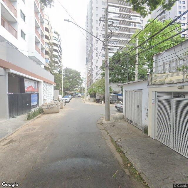 Imagem estática do "Street View" da localização