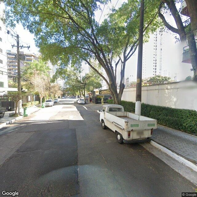 Imagem estática do "Street View" da localização