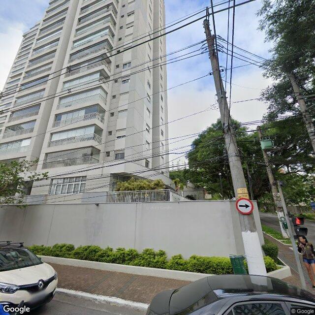 Imagem estática do "Street View" da localização