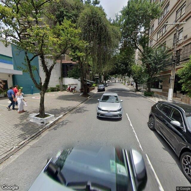 Imagem estática do "Street View" da localização