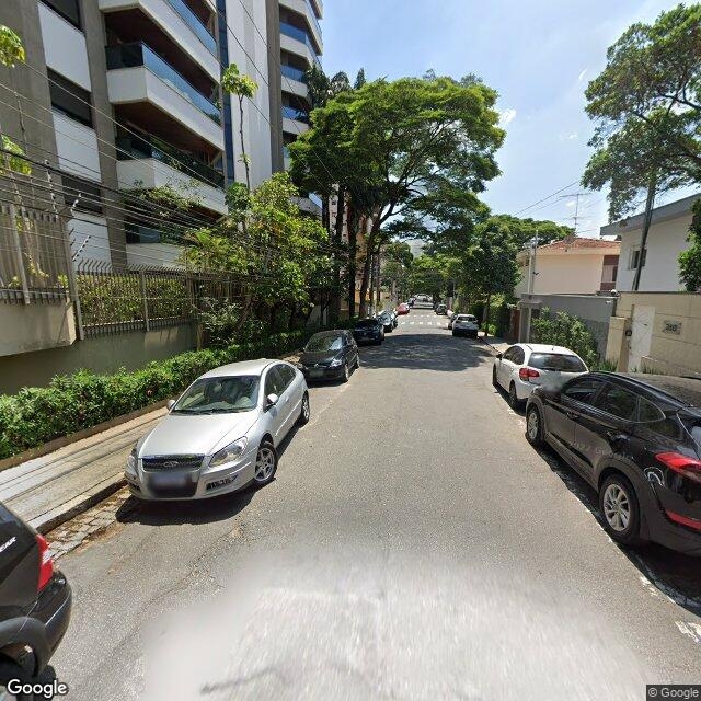 Imagem estática do "Street View" da localização