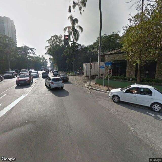Imagem estática do "Street View" da localização