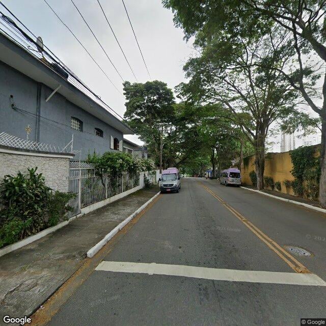 Imagem estática do "Street View" da localização