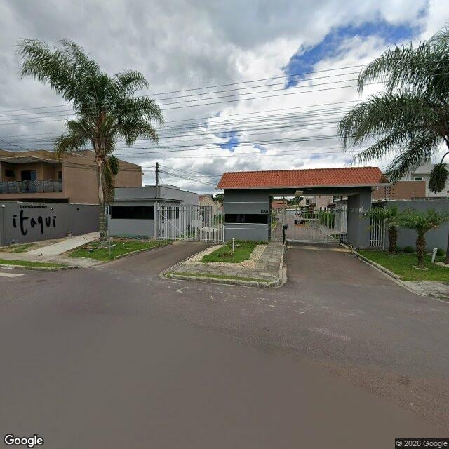 Imagem estática do "Street View" da localização