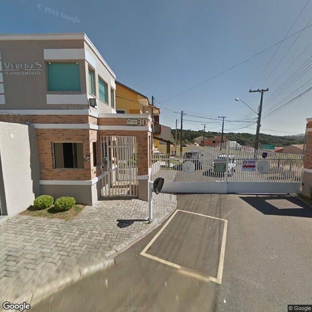 Imagem estática do "Street View" da localização