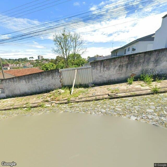 Imagem estática do "Street View" da localização