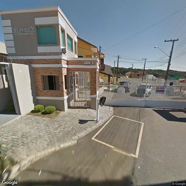 Imagem estática do "Street View" da localização