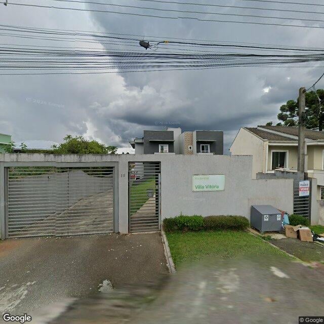 Imagem estática do "Street View" da localização