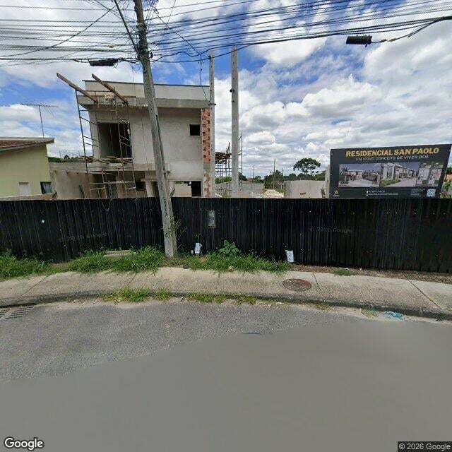 Imagem estática do "Street View" da localização