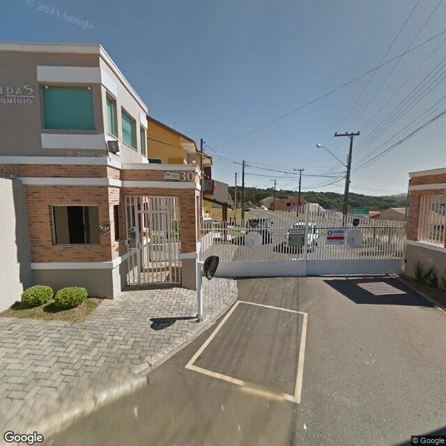 Imagem estática do "Street View" da localização