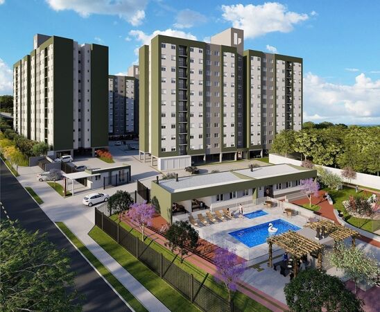 Viena Residencial: apartamento na planta com entrada facilitada em Novo Hamburgo