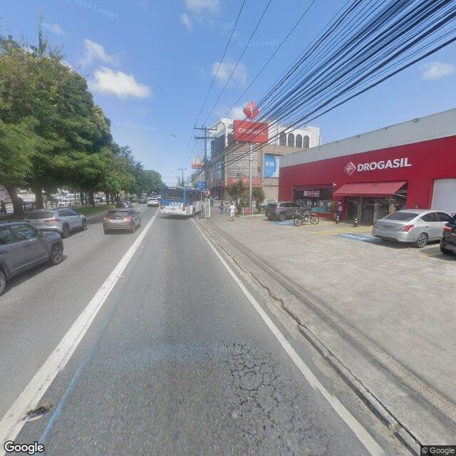 Imagem estática do "Street View" da localização