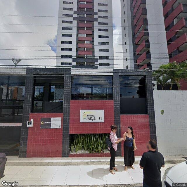 Imagem estática do "Street View" da localização