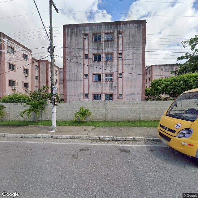 Imagem estática do "Street View" da localização