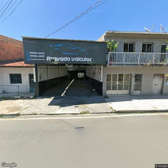 Imagem estática do "Street View" da localização