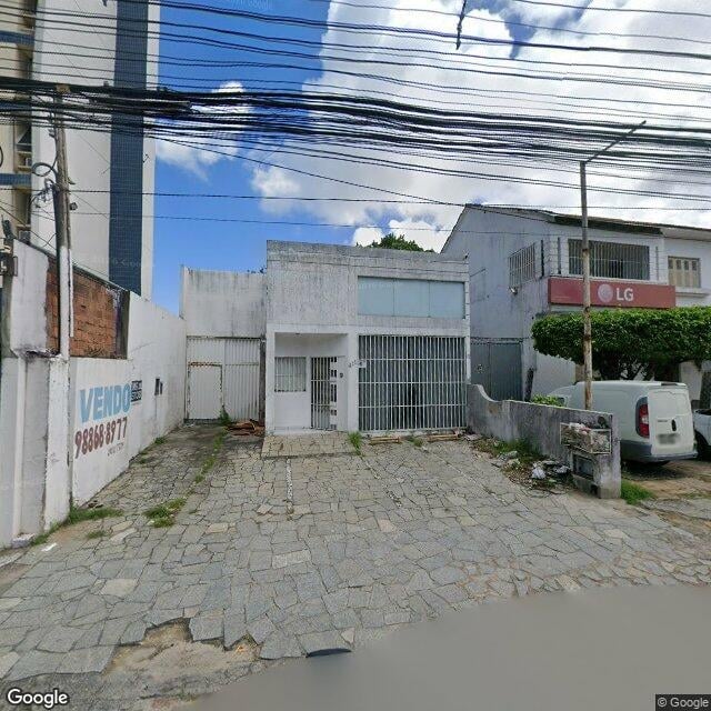 Imagem estática do "Street View" da localização