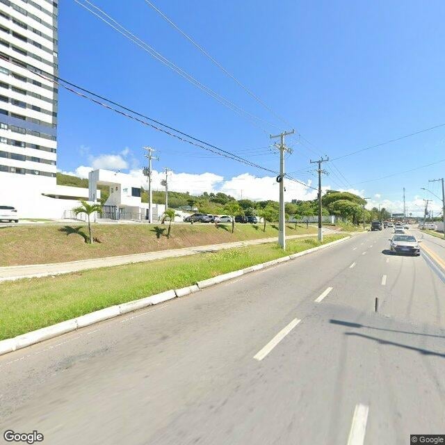 Imagem estática do "Street View" da localização