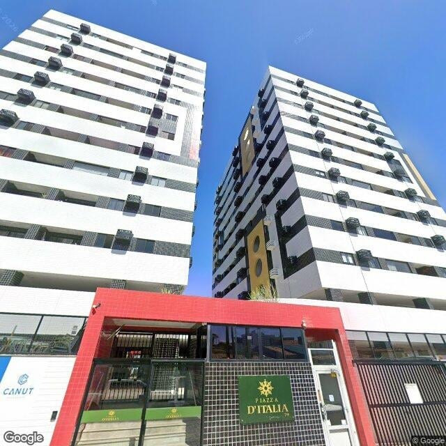 Imagem estática do "Street View" da localização
