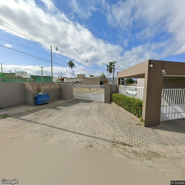 Imagem estática do "Street View" da localização