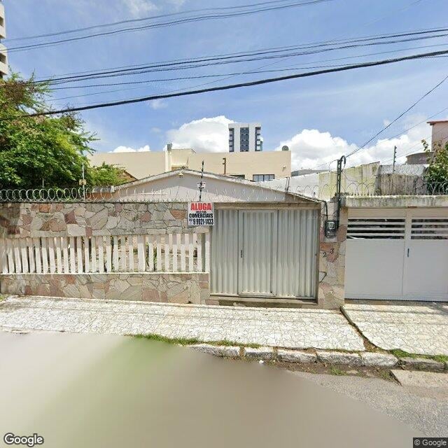 Imagem estática do "Street View" da localização