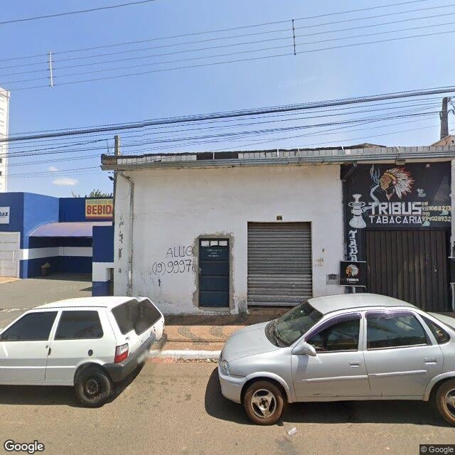 Imagem estática do "Street View" da localização