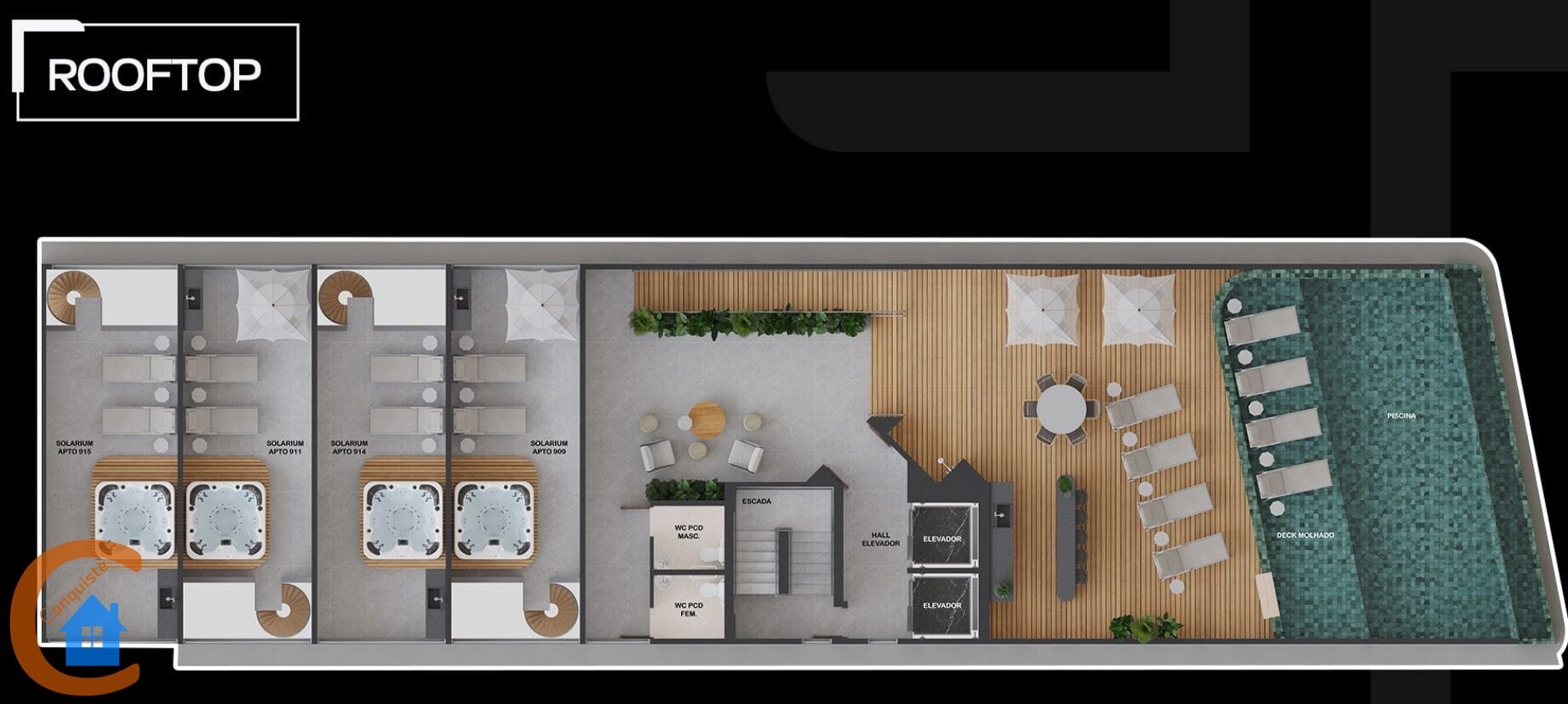 Apartamento, 1 quarto, 17 m² - Foto 15