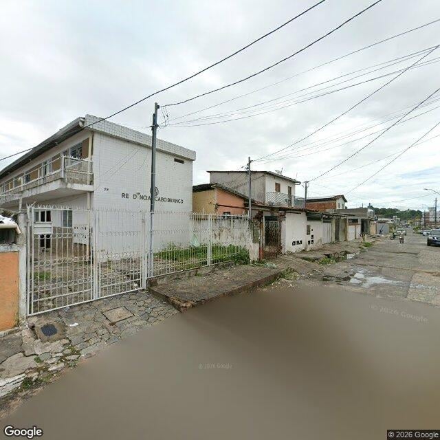 Imagem estática do "Street View" da localização