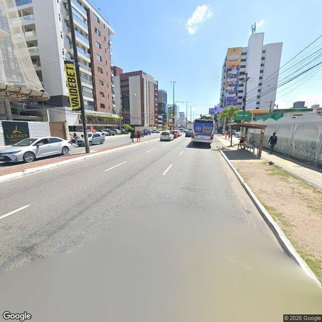 Imagem estática do "Street View" da localização