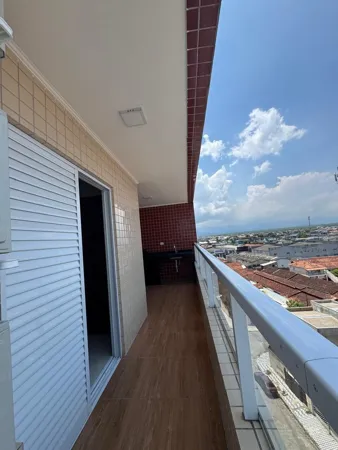 Apartamento com 2 quartos, 73 m², com vista para o mar, à venda na Aviação, Praia Grande