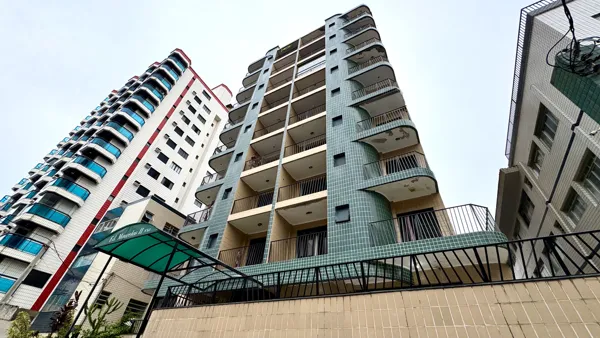 Apartamento com 2 quartos, 70 m², com vista para o mar, à venda no Tupi, Praia Grande