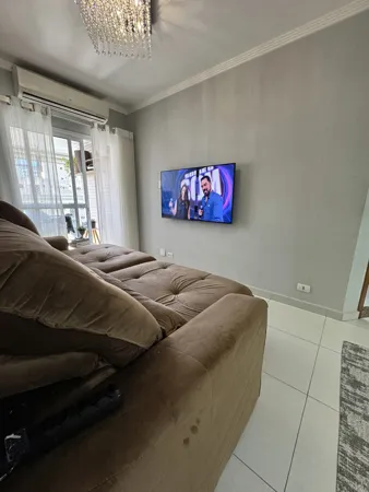 Apartamento com 2 quartos, 89 m², com varanda gourmet, à venda na Aviação, Praia Grande