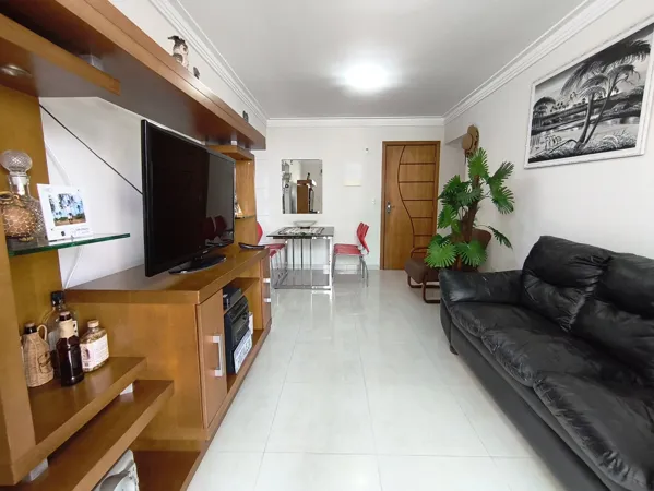 Apartamento com 2 quartos, 82 m², com varanda gourmet, à venda no Caiçara, Praia Grande