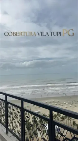 Apartamento frente mar em Praia Grande