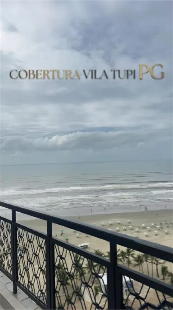 Apartamento frente mar em Praia Grande