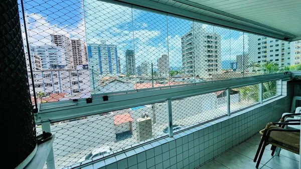 Apartamento frente mar em Praia Grande