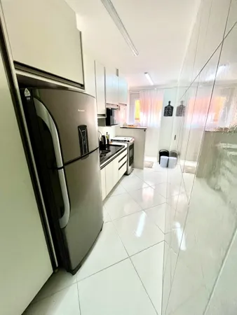 Apartamento com 2 quartos, 60 m², de frente para o mar, à venda na Vila Assunção, Praia Grande