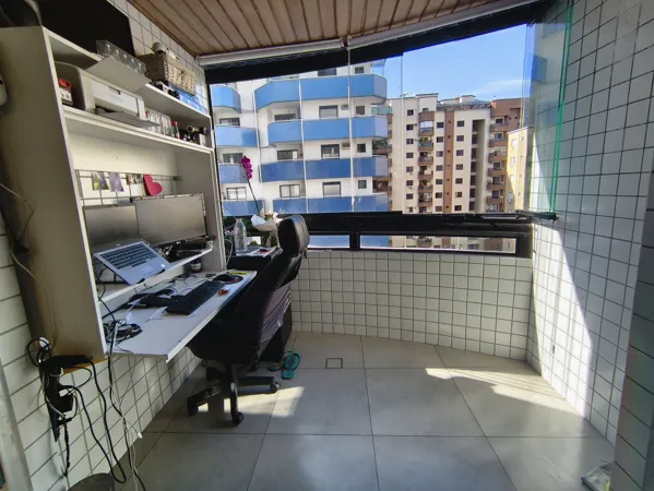 Apartamento com 2 quartos, 70 m², com varanda gourmet, à venda no Canto do Forte, Praia Grande