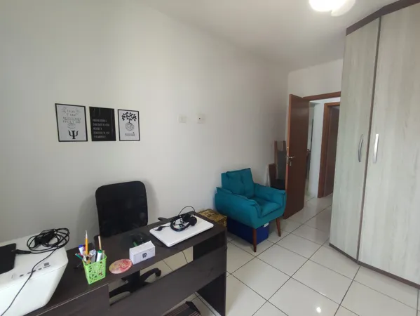 Apartamento com 2 quartos, 82 m², com varanda gourmet, à venda no Tupi, Praia Grande