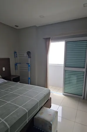 Apartamento com 2 quartos, 102 m², com vista para o mar, à venda no Tupi, Praia Grande